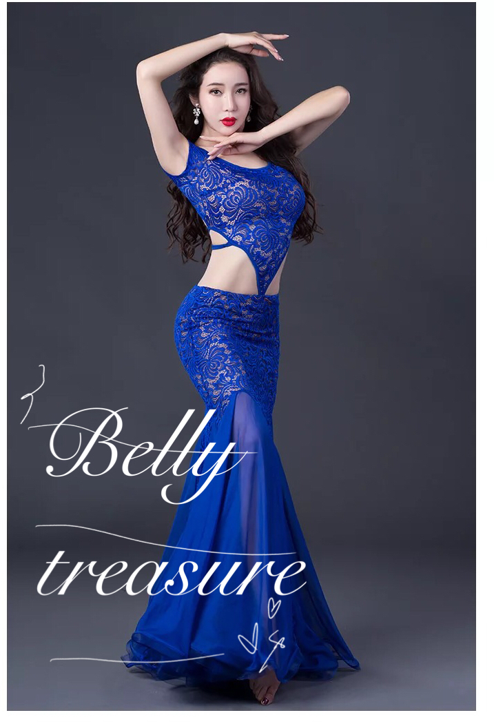 ベリーダンス衣装 レースワンピースドレス WZY2867 | Belly Treasure