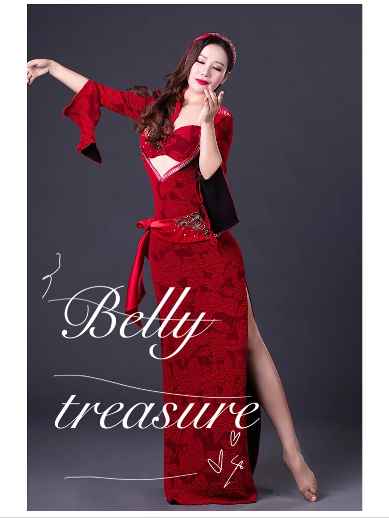 ベリーダンス衣装 サイーディドレスWZY2873Belly Treasure